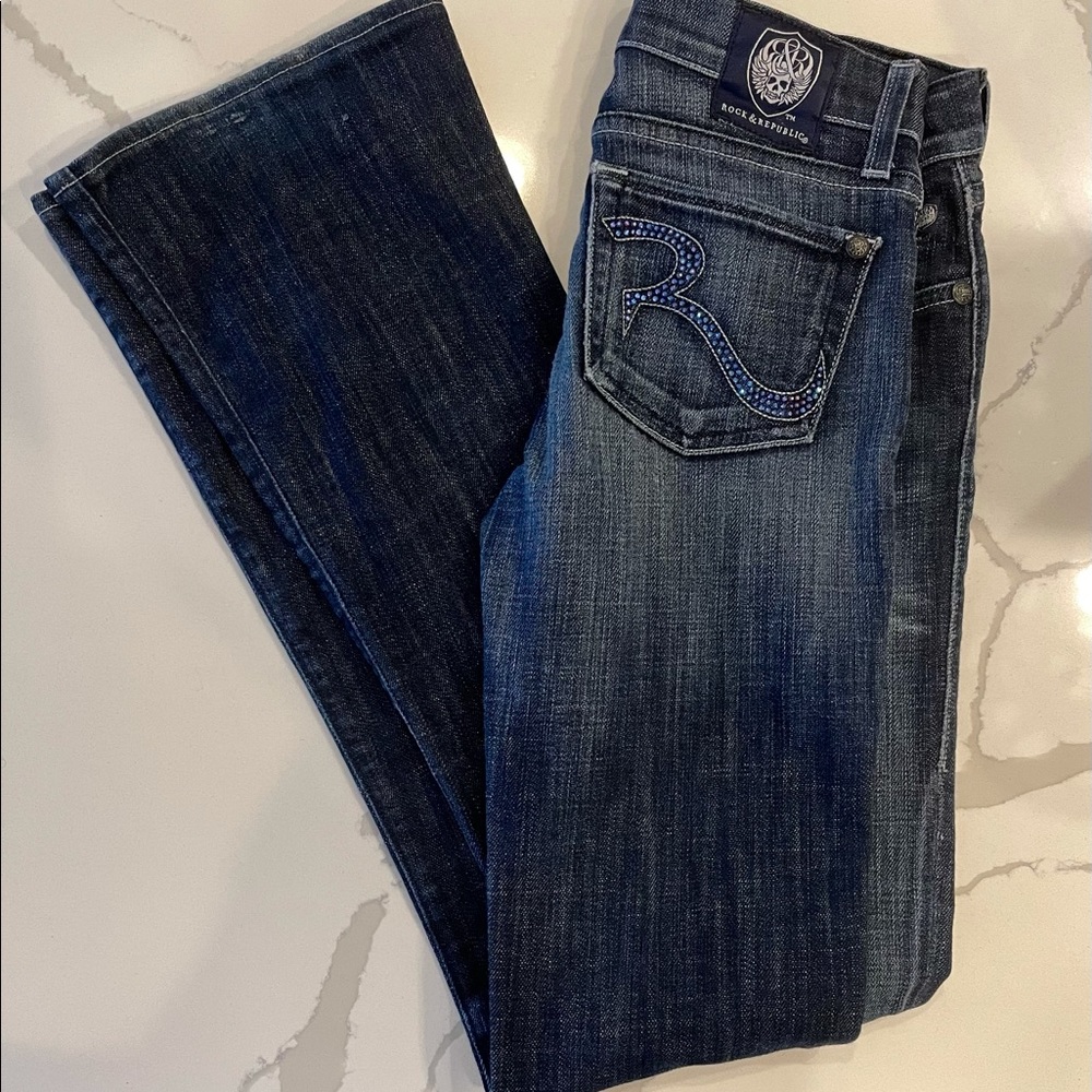 ✖️SOLD ROCK & REPUBLIC 🖤 Low Rise Denim Kasandra